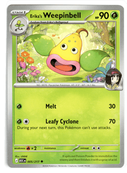 2026 Erika's Weepinbell #5 Ascended Heroes