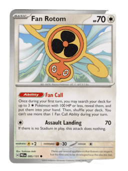2025 Fan Rotom #85 Prismatic Evolutions