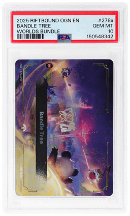 2025 Riftbound: League of Legends Origins Worlds Bundle Chengdu Bandle Tree #278a PSA 10