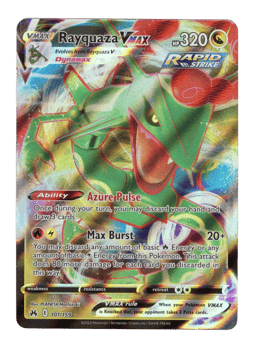 2023 Rayquaza VMAX #101 Crown Zenith