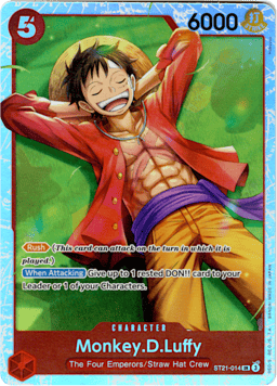 2025 Monkey.D.Luffy (foil) #14 EX Gear 5