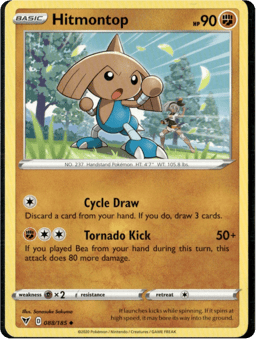 2020 Hitmontop #88 Vivid Voltage