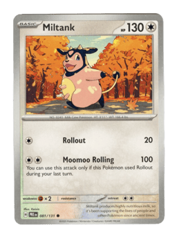 2025 Miltank #81 Prismatic Evolutions