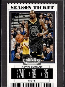 2019 Kevin Durant #28 Contenders Draft Picks