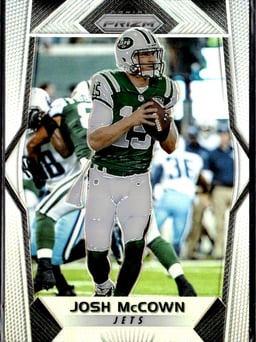 2017 Josh McCown #161 Prizm