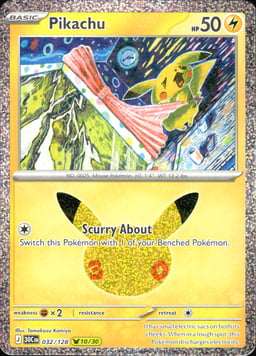 2026 Pikachu #32 30th Celebration