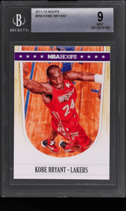 2011 Hoops Kobe Bryant #258 BGS 9