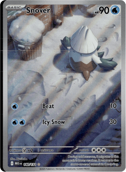 2025 Snover #140 Mega Evolution
