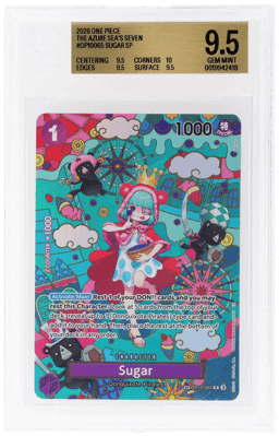 2026 One Piece the Azure Sea's Seven Special Alternate Art Sugar #OP10065 BGS 9.5