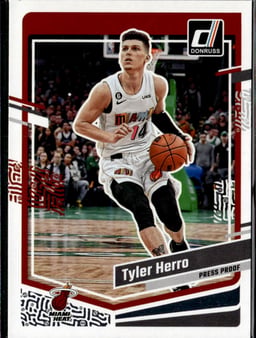 2023 Tyler Herro #27 Donruss Press Proof