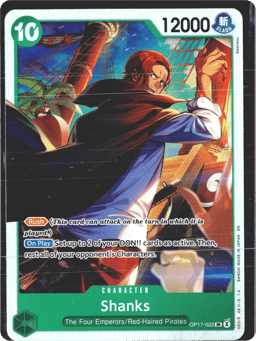 2026 Shanks (foil) #22 The World's Strongest Warriors