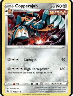 2021 Copperajah #192 Fusion Strike