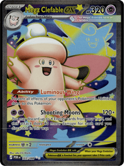 2026 Mega Clefable ex #103 Perfect Order