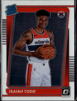2021 Isaiah Todd #187 Donruss Optic