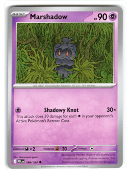 2026 Marshadow #40 Pitch Black
