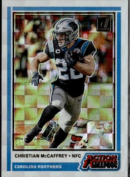 2020 Christian McCaffrey #H-CM Donruss