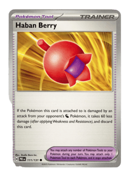 2025 Haban Berry #111 Prismatic Evolutions