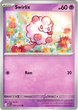 2026 Swirlix #93 Ascended Heroes