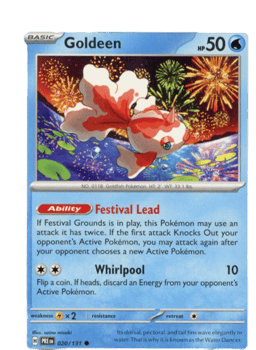 2025 Goldeen #20 Prismatic Evolutions