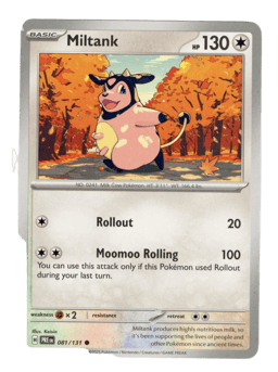 2025 Miltank #81 Prismatic Evolutions