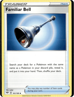 2020 Familiar Bell #161 Darkness Ablaze