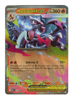 2025 Mega Charizard X ex #29 Mega Evolution Black Star Promos