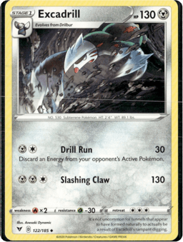 2020 Excadrill #122 Vivid Voltage