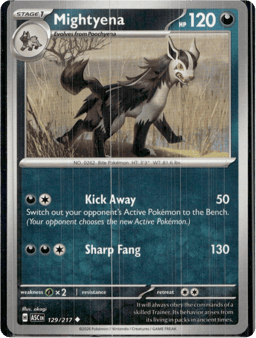 2026 Mightyena #129 Ascended Heroes