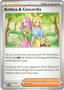 2026 Anthea & Concordia #182 Ascended Heroes
