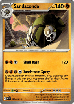 2023 Sandaconda #120 Scarlet & Violet