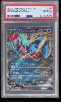 2023 Pokemon Scarlet and Violet Ancient Roar Japanese Roaring Moon Ex #54 PSA 10