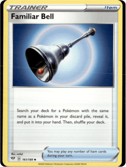 2020 Familiar Bell #161 Darkness Ablaze