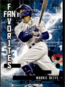 2024 Mookie Betts #FF-14 Topps Fantasy Favorites