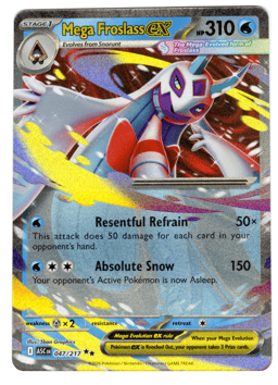 2026 Mega Froslass ex #47 Ascended Heroes