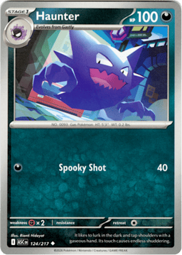 2026 Haunter #124 Ascended Heroes