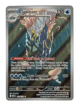 2025 Clawitzer #141 Mega Evolution