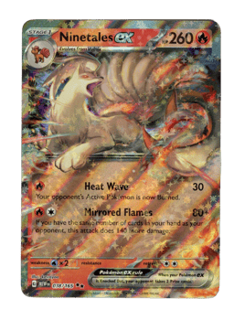 2023 Ninetales ex #38 151