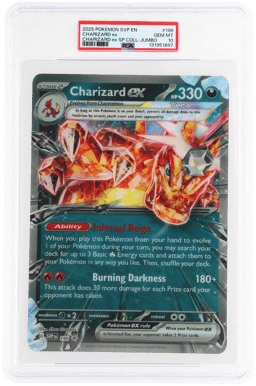2025 Star TCG Scarlet and Violet Black Promos Charizard Ex Oversized/(Charizard Ex Special Collection) #196 PSA 10