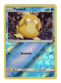 2019 Psyduck #11 Hidden Fates