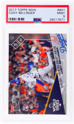 2017 Topps Now Cody Bellinger #841 /1629 PSA 9