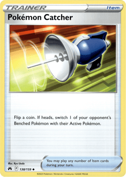 2023 Pokémon Catcher #138 Crown Zenith