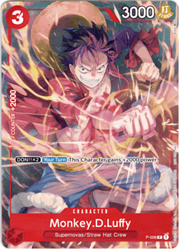 2022 Monkey.D.Luffy - P-006 (Tournament Pack Vol. 1) #P-006 One Piece Promotion Cards