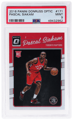 2016 Donruss Optic Pascal Siakam #171 PSA 9