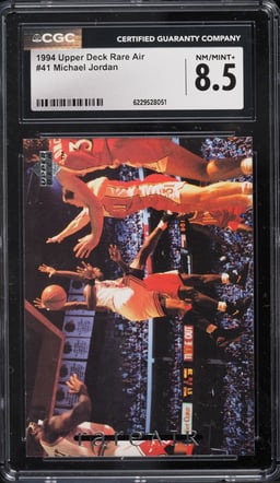 1994 Upper Deck Rare Air Michael Jordan #41 CGC 8.5 NM-MT+