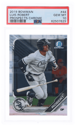 2019 Bowman Chrome Prospect Luis Robert #BCP44 PSA 10
