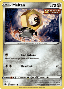 2021 Meltan #188 Fusion Strike