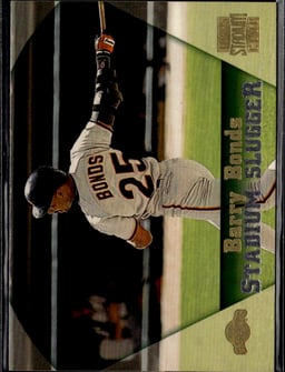 1997 Barry Bonds #386 Stadium Slugger