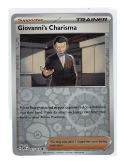 2023 Giovanni's Charisma #161 151