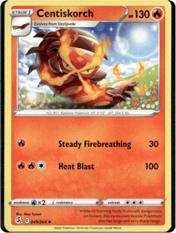 2021 Centiskorch #49 Fusion Strike