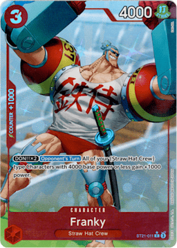 2025 Franky (altArt) #11 EX Gear 5